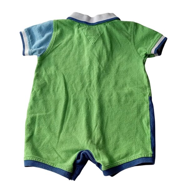 Rare Tommy Hilfiger Baby Boy 6/12 Months One Piece Romper - Picture 13 of 15